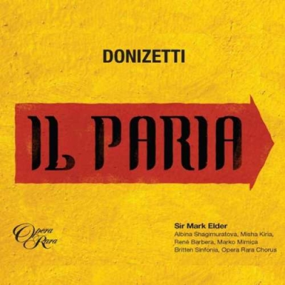 DONIZETTI -  Il Paria -DIGI-2CD