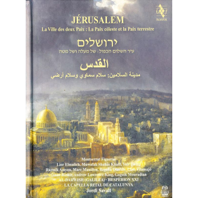 Jerusalem - City of the Two Peaces + book