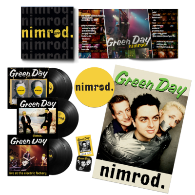 Nimrod - Limited 5 x 140g 12&quot; Black vinyl album box