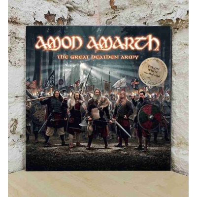 The Great Heathen Army LP OFF WHITE MRBL