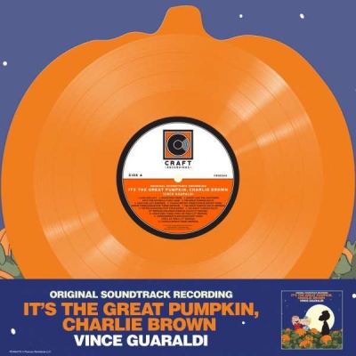 It&#039;s The Great Pumpkin, Charlie Brown - Pumpkin Shaped Vinyl
