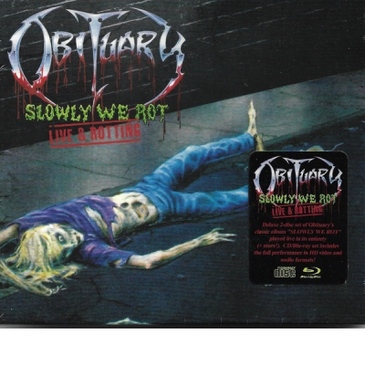 Slowly We Rot - Live and Rotting CD/Blu-ray