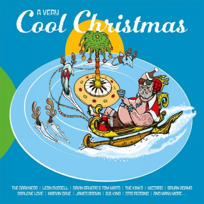 A VERY COOL CHRISTMAS 1 - 180GR./INSERT/VOL.1/1000 COPIES ON GOLD COLOURED VINYL