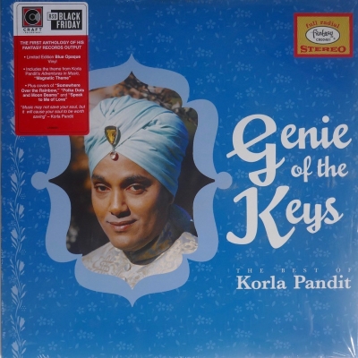 Genie Of The Keys: The Best of Korla Pandit – 150g Opaque Blue colour vinyl
