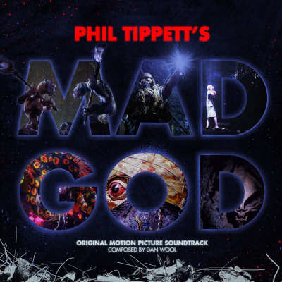 PHIL TIPPETT&#039;S MAD GOD (RED WITH BLUE &amp; WHITE SPLATTER)
