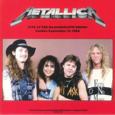 LIVE AT THE HAMMERSMITH ODEON, LONDON 1986 (CLEAR/RED SPLATTER VINYL)