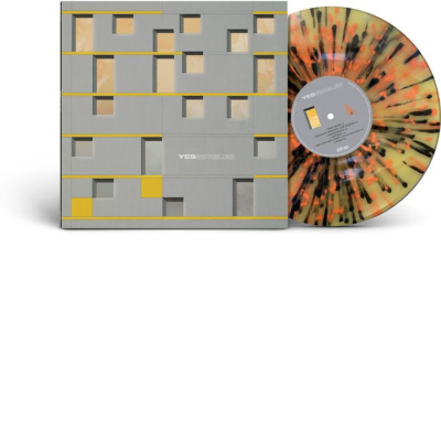 YESSINGLES (Rocktober 2023) (Yellow/Orange/Black Splatter)