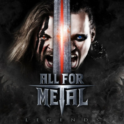 All For Metal Legends (SILVER &amp; BLACK MARBLED)