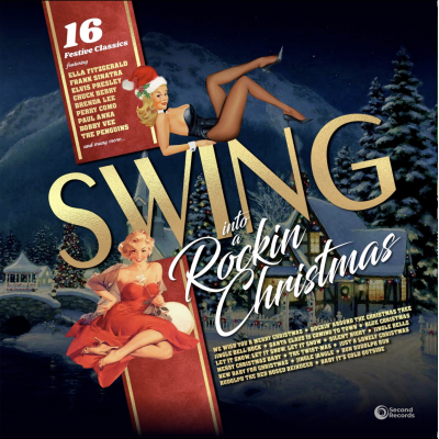 SWING INTO A ROCKIN CHRISTMAS - 16 FESTIVE CLASSICS (GREEN MARBLE VINYL)