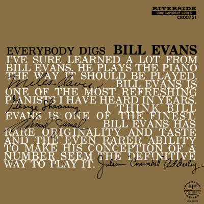 Everybody Digs Bill Evans - Mono Mix / Record Store Day Exclusive