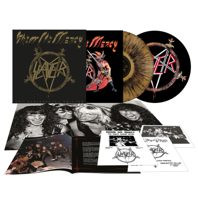 Show No Mercy 40th Anniversary Edition GOLD/BLACK VINYL BOX SET