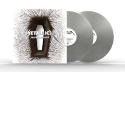 DEATH MAGNETIC-2 LP - Magnetic Silver