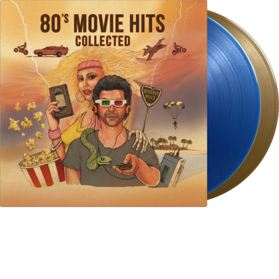 80&#039;S MOVIE HITS COLLECTED - BLUE GOLD VINYL