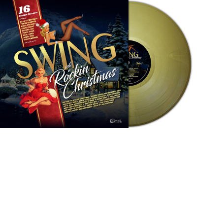 SWING INTO A ROCKIN CHRISTMAS - 16 FESTIVE CLASSICS (GOLD VINYL)