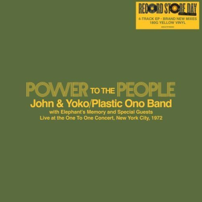  Power To The People – Live at the One To One Concert, New York - Yellow vinyl - RSD Exclusive 2025